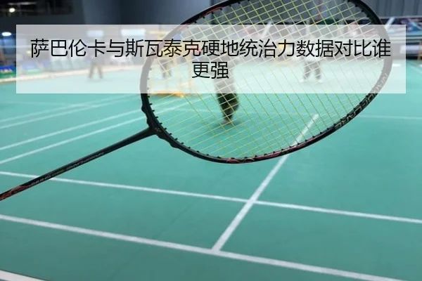 萨巴伦卡与斯瓦泰克硬地统治力数据对比谁更强
